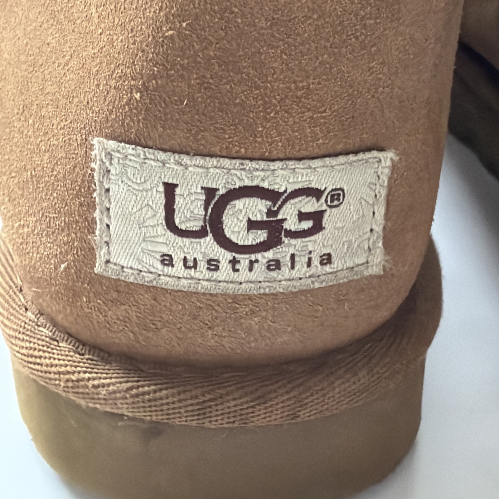 UGG Australia Mini Bailey Button Ankle Sheepskin … - image 9