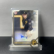 2022 Bowman Paper Prospects Autographs PPA-JC Jack Carey Auto 1st