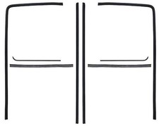Oer Cr1056 Window Felt Kit For 1951-1955 Chevrolet Gmc Truck Division Bars Oer Cr1056 Window Felt Kit For 1951-1955 Chevrolet Gmc Truck Division Bars