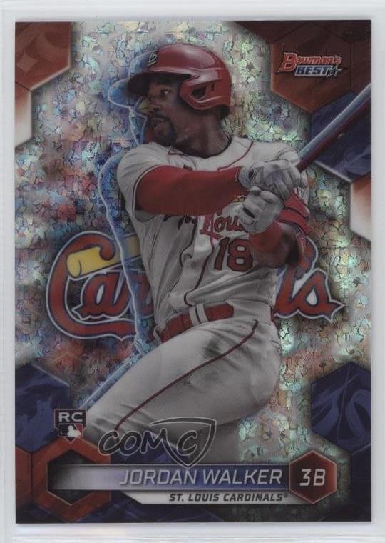 2023 Bowman's Best Mini-Diamond Refractor 120/299 Jordan Walker #65 Rookie RC