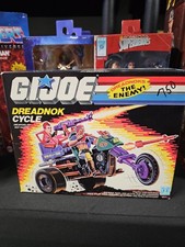 G.I. JOE DREADNOK CYCLE MINT IN SEALED BOX 1987 COMPLETE VINTAGE HASBRO