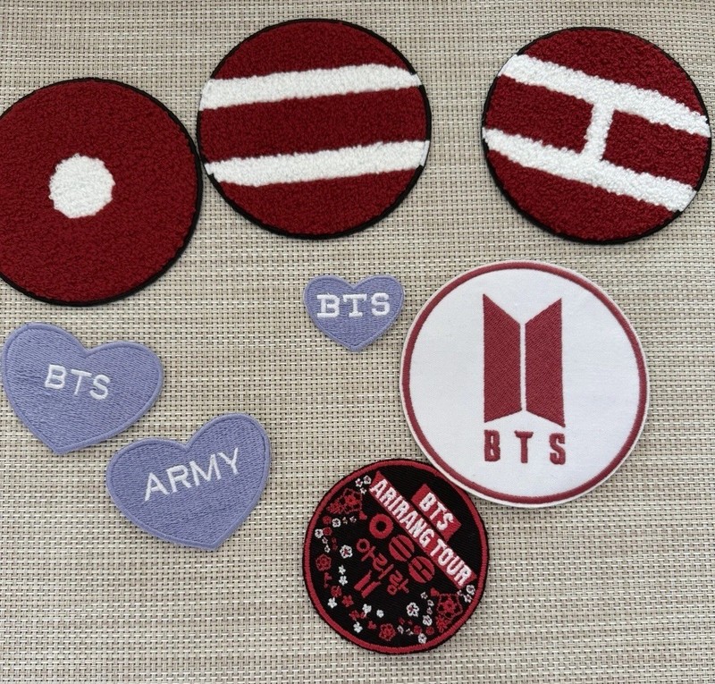 BTS Arirang iron On Patches New Mixed Bundle !