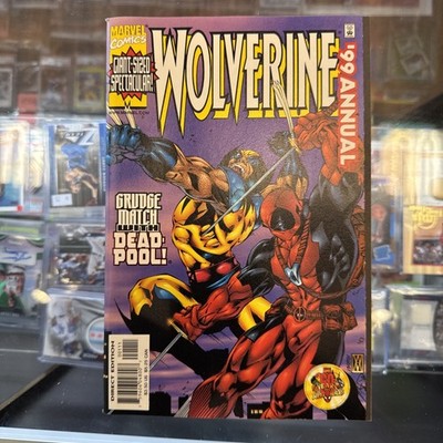 Wolverine Annual 1999 '99 First Wolverine vs Deadpool. VF/NM