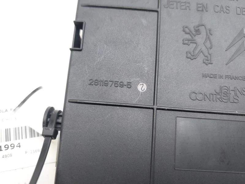 281197595 SCATOLA FUSIBILI PEUGEOT 3008 (0U) 1.6 HDI 8V MAN 6M 112CV 2012 5P MON - Immagine 3 di 3