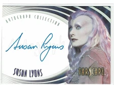 Farscape Through The Wormhole Autograph Card A58 Susan Lyons as Sierjna Auto