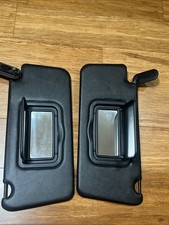 2006-2009 Pontiac G6 Convertible Sunvisor Shade Set Black Oem 2006-2009 Pontiac G6 Convertible Sunvisor Shade Set Black Oem