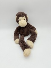Jellycat Pandy Chimpanzee Plush Brown Monkey London Stuffed Toy 14"