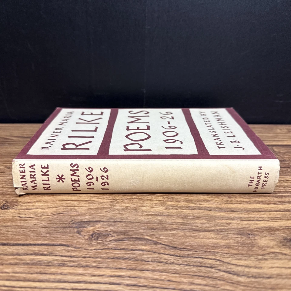 Poems 1906 - 1926 by Rainer Maria Rilke 1976 HOGARTH PRESS Hardcover HC/DJ - Image 3 of 4