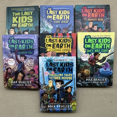 The Last Kids on Earth Chapter Book Series Lot (x7 HC Set) Graphic Novel Zombies