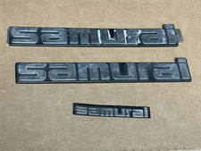 Suzuki Samurai Emblems Badges