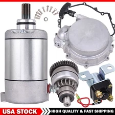 Recoil Starter Pull Start Drive Relay Solenoid For Polaris Scrambler BigBoss 500