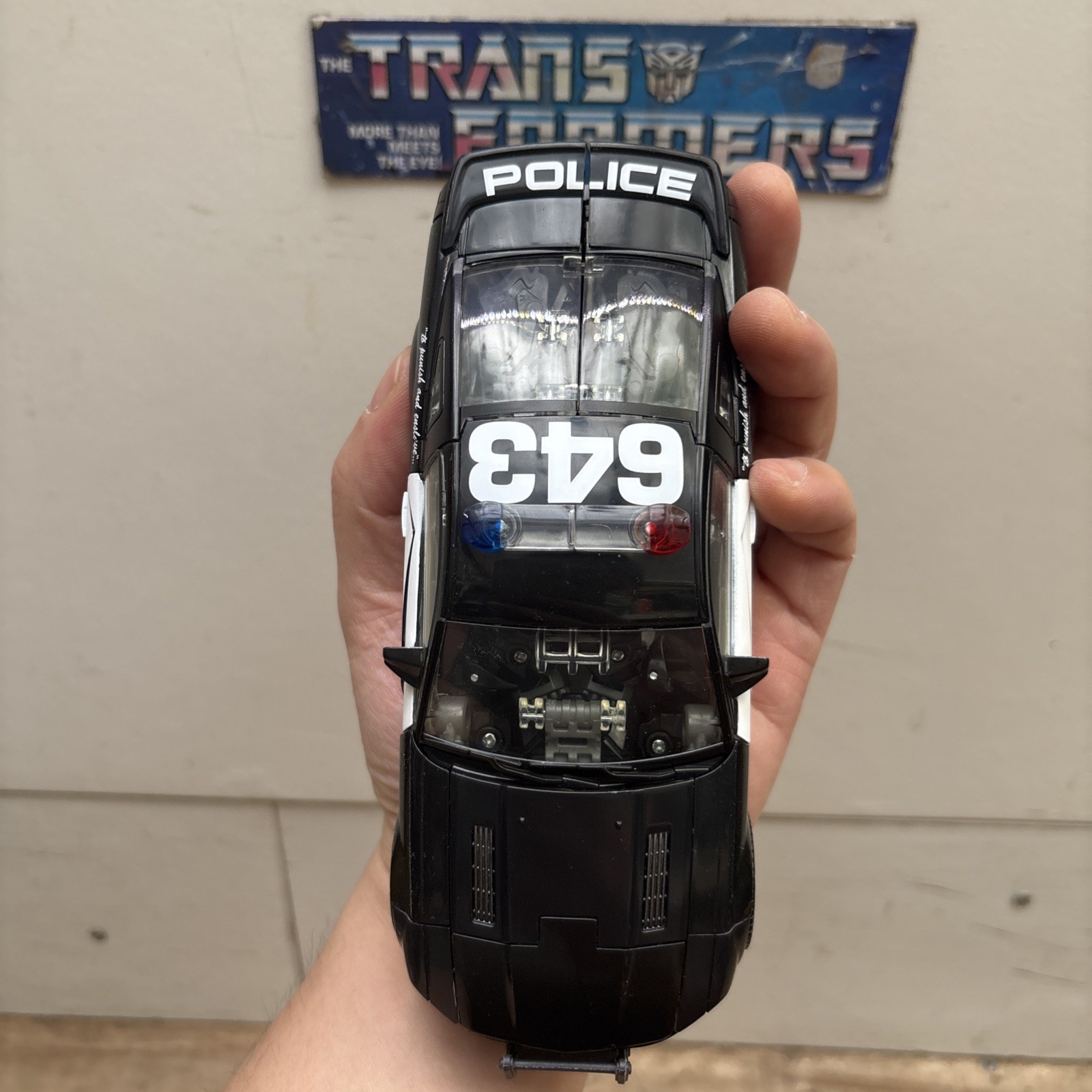 Transformers Hasbro 2017 MPM-5 Barricade Movie Series Masterpiece Complete 