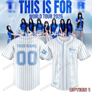 アイドル twice this is for world tour uniform XL twice this is for