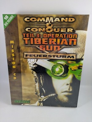 Command & Conquer 3: Operation Tiberian Sun - Feuersturm OVP NEU SEALED BIG BOX