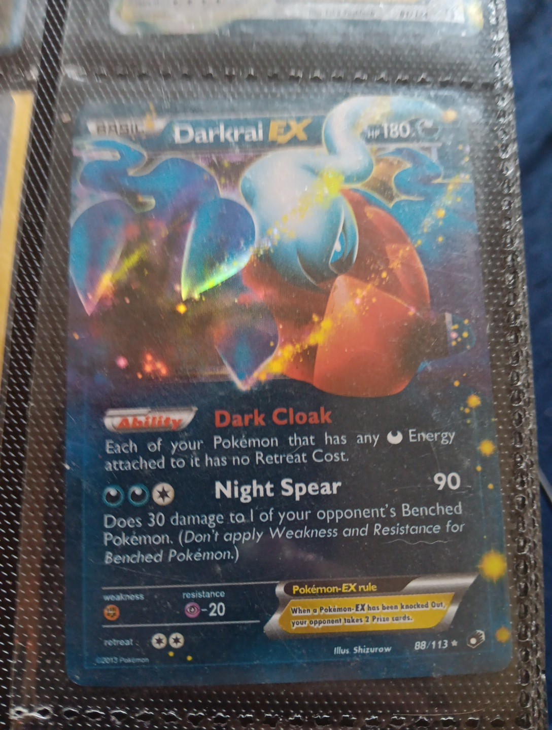 Darkrai EX 88/113 Legendary Treasures Holo