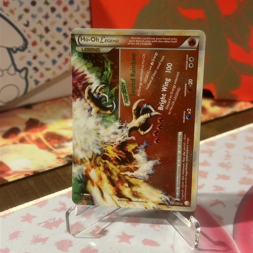 Ho-Oh Legend (Bottom) 112/123 Heartgold & Soulsilver Holo 2010 MP-