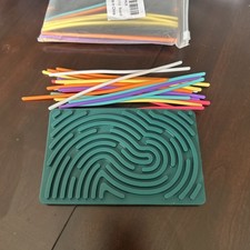 Double Sided Occupational Therapy Sensory Activity Board - Fidget Toy