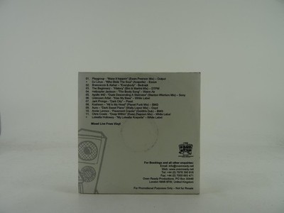 VARIOUS ARTISTS MOOSE DJ MIX SESSION SUMMER 2003 (368) 11 Track Promo CD Album i