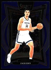 2024-25 Panini Select - Concourse Zach Edey #98 Blue (RC)