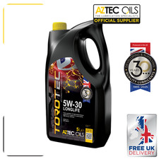 5L Torotec 5W30 Fully Synthetic Engine Oil ACEA C3 VW 504/507 BMW LL04 MB229.51