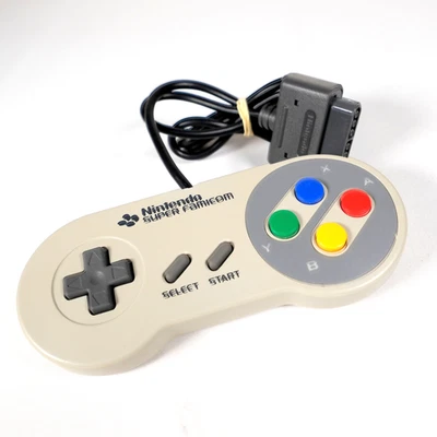 Manette Pad Controller Nintendo Super Famicom SFC SNES Officiel SHVC-005 Jap 8 - Photo 1/3