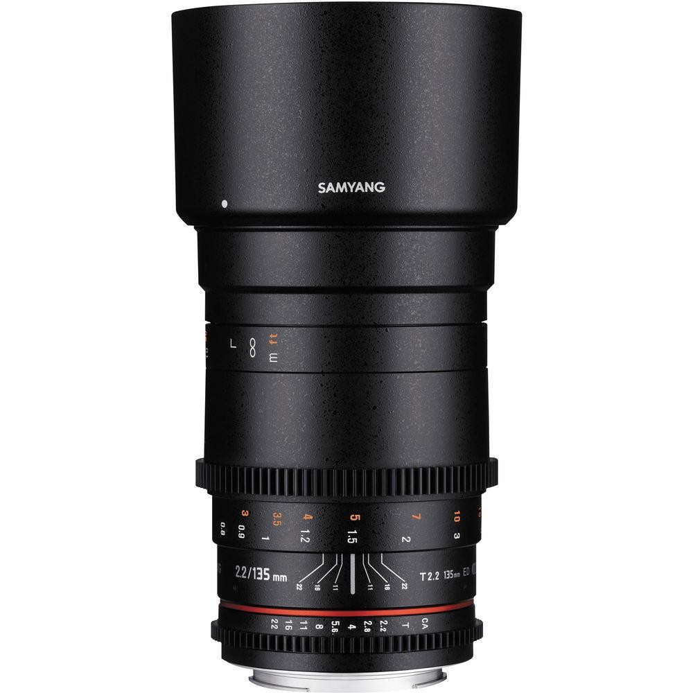 A - Samyang 135mm T2.2 VDSLR MK2 Lens - Canon RF Mount