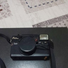 Fujica FLASH FUJICA Date 35mm Film Camera Black Junk, Used, Damaged