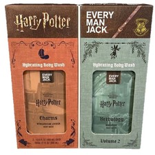 2 Pack Harry Potter Every Man Jack Volume 2 Hydrating Body Wash 27 Oz Total