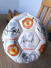 Vintage 1997/98 Signed Man Utd Manchester United Football Ball