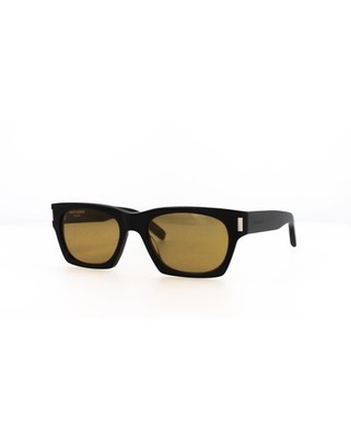 Saint Laurent Unisex Square/Rectangle Black Yellow Fashion  display picture 3