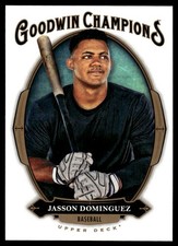 Jasson Dominguez 2020 Upper Deck Goodwin Champions #45 FREE SHIP AutographDen