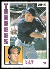 1984 Topps O-Pee-Chee - Steve Kemp #440