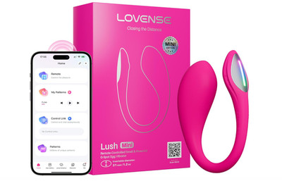 Lush Mini App Enabled Wearable Personal Massager Rechargeable