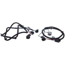 Left  Right Side Tail Light Lamp Wiring Harness Compatible with Chevy Silver...
