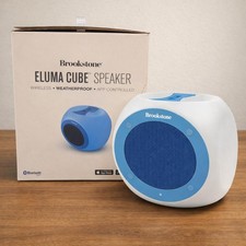 NIB Brookstone Eluma Cube Bluetooth Speaker, ...