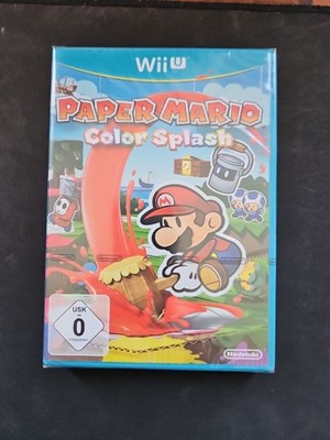 Paper Mario: Color Splash (Nintendo Wii U) Sealed NEU
