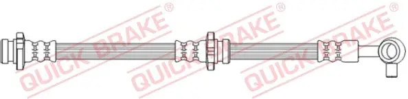 Quick Brake Bremsschlauch 50.745, Links - Bild 2