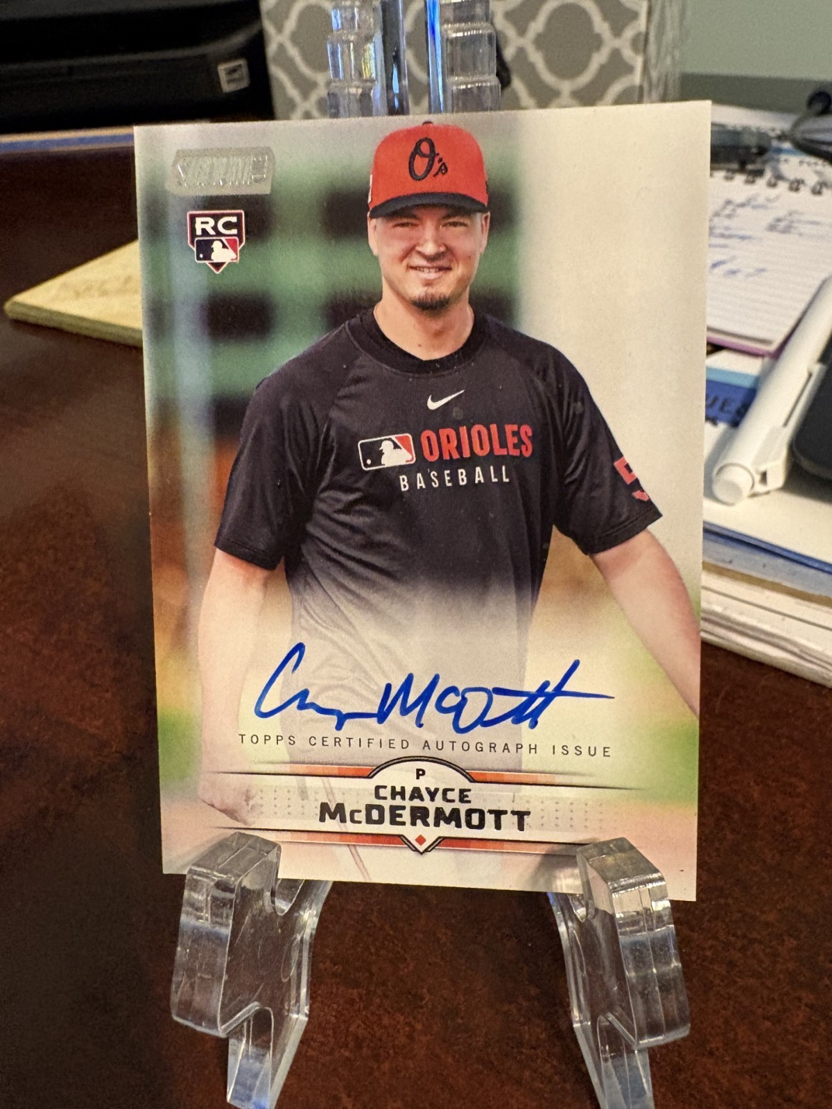 Chayce McDermott #SCBA-CMD 2025 Stadium Club Baseball Base Autographs
