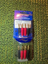 24K GOLD MONSTER CABLE CONNECTOR TWIST CRIMP ...
