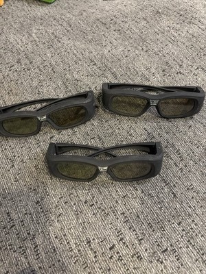 Lot of 3 Ultimate 3D Heaven Glasses DLP link