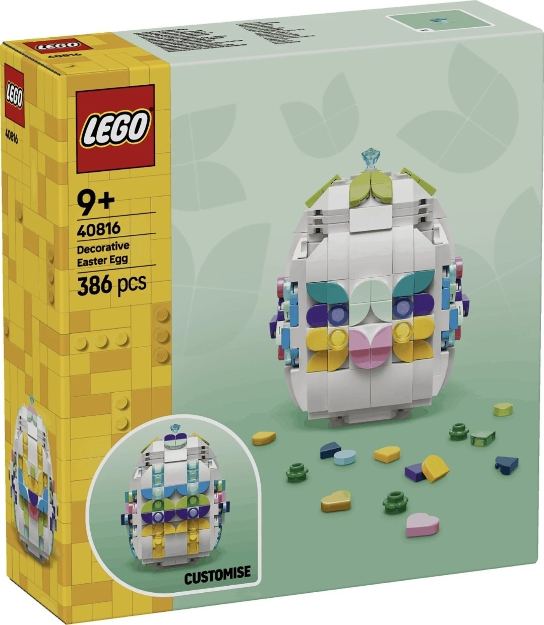 Lego 40816 Decorative Easter Egg 386 Piece Set - Image 3