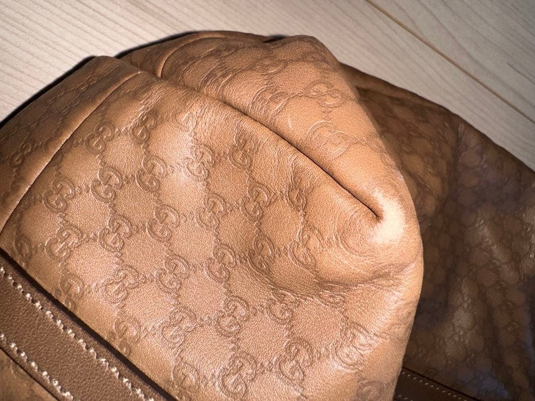 Gucci Micro Shima Leather Tote Bag Slightly Damaged Authentic Ladies Fashion thumbnail 5