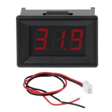 Marine Digital Battery Capacity Tester Percentage Level Voltage LCD Display RV