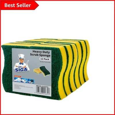 Multifunktionales strapazierfähiges Scheuerschwamm-Set - 12er-Pack ideal für die Reinigung zu Hause