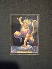 2024 SKYBOX Marvel Masterpieces 92 Platinum #55 FERAL Clear Cut
