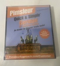 Pimsleur Quick Simple German 2nd Revised Edition CD Audio Lessons Complete NEW