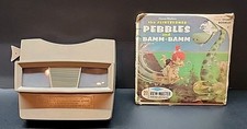 Vintage Sawyers View Master with Pebbles and Bamm Bamm 1964 Hanna Barbera Reels