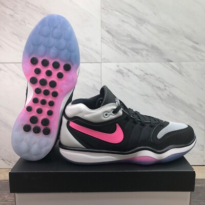 Nike Air Zoom GT Hustle 2 Mens Sz 9.5 Basketball Shoes DJ9405-004 'Fundamental'