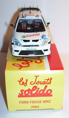 FORD FOCUS WRC 2004 SOLIDO MADE in FRANCE 1/43 in box - Photo 2 sur 6