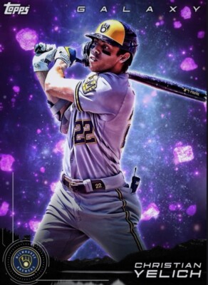 [DIGITAL] Topps Bunt - Christian Yelich - Galaxy 23 S1 - Asteroid Base